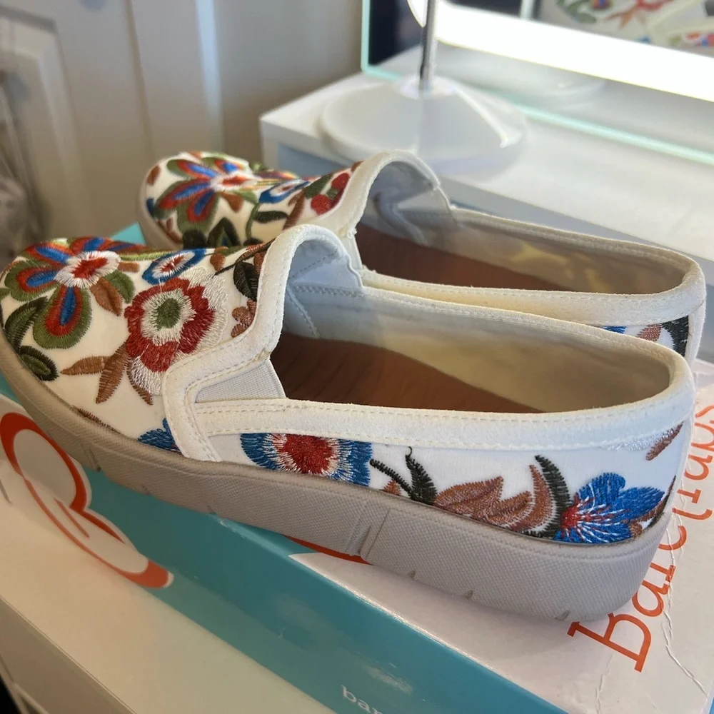 BareTraps Beech Floral Embroidered Slip On Sneaker